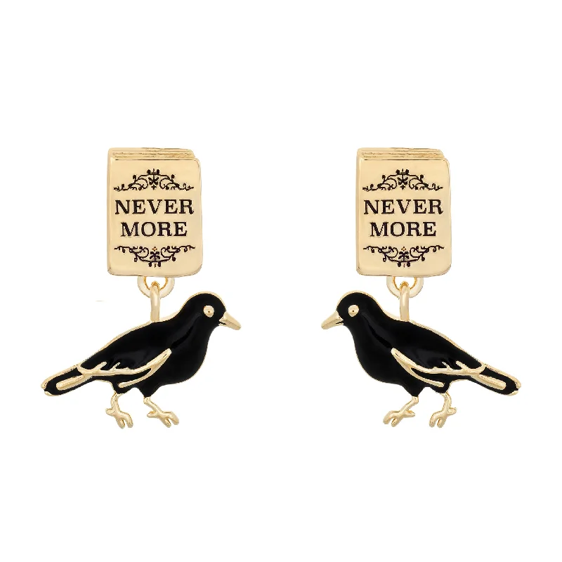 Playful pair earrings-Nevermore Earrings