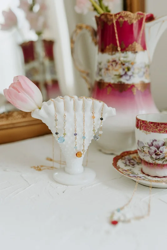 Dove feather necklaces-Corsage Necklace