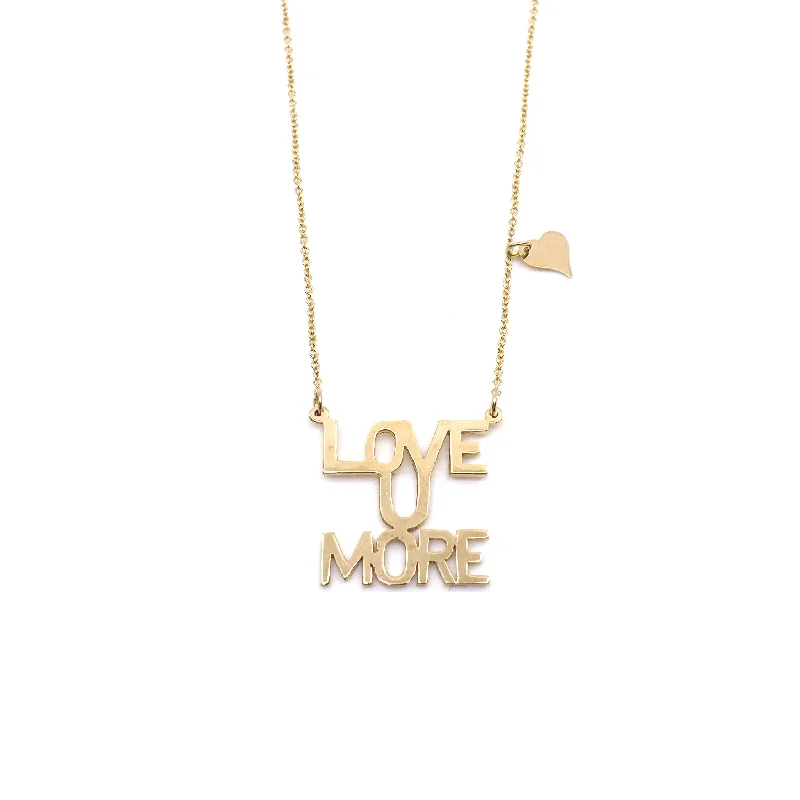 Cotton cord necklaces-Love You More Sunrise Necklace in 10K & 14K Gold