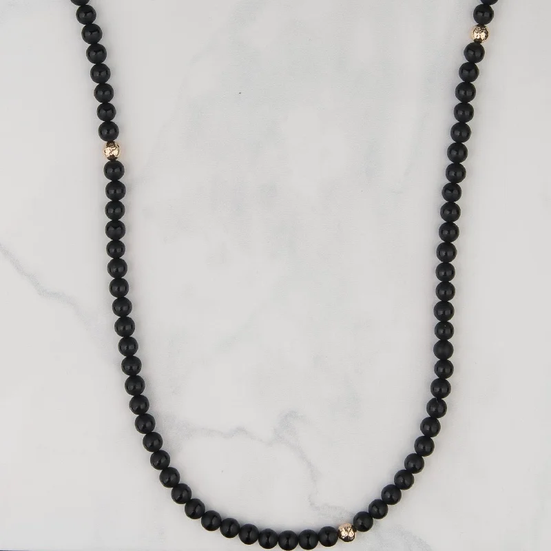 Vivid druzy necklaces-The Whitney Necklace in Black