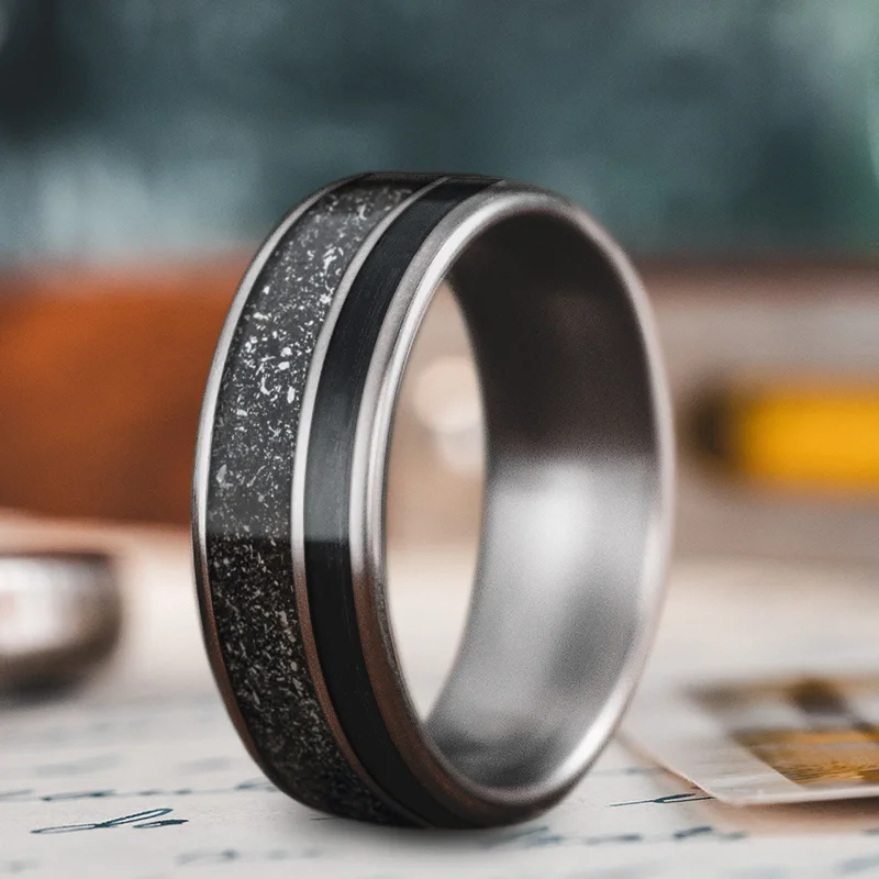 Custom Design - 2-Inlay Offset Ring YhEr6BixIZp0jq3ZkvjNceUr