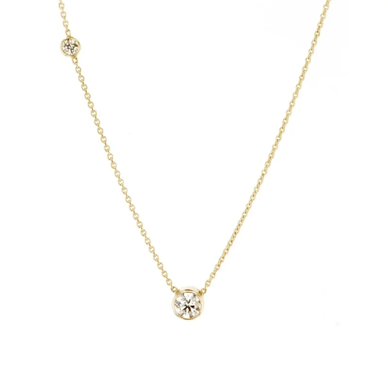 Vine weave necklaces-18" 0.70 ct Diamond Lila Necklace | 10257529