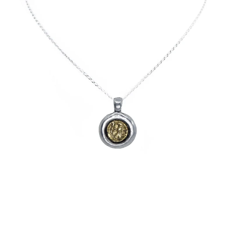 Multi-strand necklaces-Juno Mini Coin Necklace