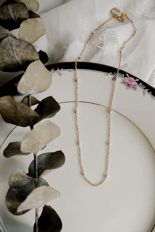 Braided link necklaces-Wren Necklace