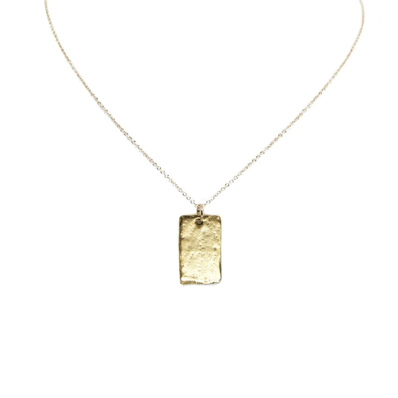 Tide shape necklaces-The Golden Girl Necklace