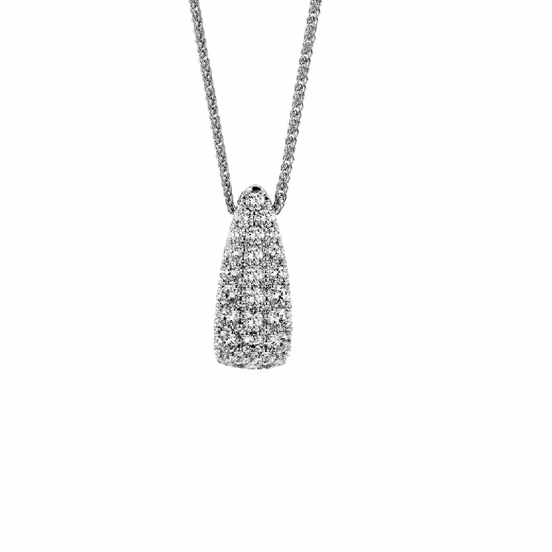 Luxe diamond necklaces-19" 1.51 ctw Diamond Pendant Necklace | M10277489